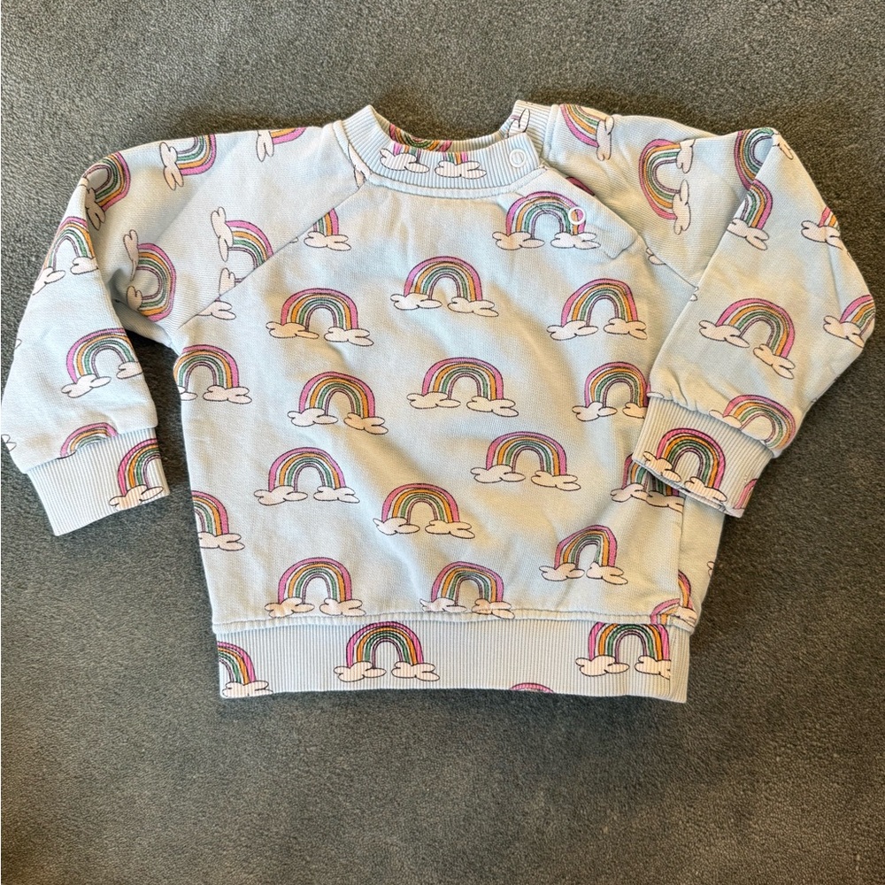 Hugo Loves Tiki Rainbow Sweatshirt